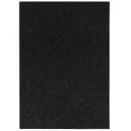 Spirit: Samolepící třpytivá dekorační pěnová deska v černé barvě A/4 1ks