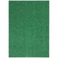Spirit: Samolepící třpytivá dekorační pěnová deska v tmavě zelené barvě A4 1ks