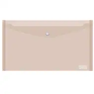 Spirit: Šedý průhledný plastový obal na dokumenty 235x115mm