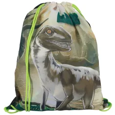 Spirit: Školní taška s motivem dinosaura Raptor, batoh 5dílná sada 38x17x28cm obrázek 7