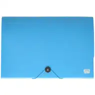 Spirit: Složka na dokumenty A4 s 12 přihrádkami modrá