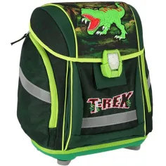 Spirit: T-Rex, 3D vzor, LED školní taška, batoh, sada 5 kusů obrázek 2