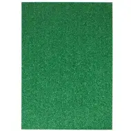 Spirit: Třpytivá dekorační pěnová deska zelená barva A/4 1ks