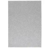 Spirit: Třpytivá dekorační pěnová guma stříbrné barvy A4 1ks