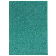 Spirit: Třpytivá dekorační pěnová guma v světle zelené barvě A4 1ks