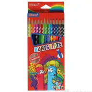 Spirit: Trojúhelníkové prémiové barevné tužky, sada 12 kusů