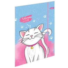 Spirit: White Cat bílý kočičí školní batoh, batoh 5dílná sada 38x17x28cm obrázek 4