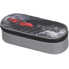Spirit: oválný penál s motivem sportovního auta Speed 20x10x6cm