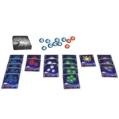 Společenská hra Hanabi v kovové krabičce obrázek 2