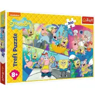 SpongeBob a obyvatelé Bikini Dolního, puzzle 300 dílků – Trefl