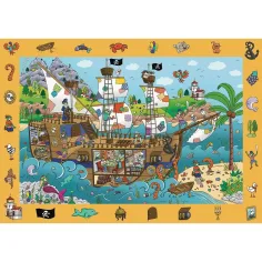 Spy Guy 100dílné puzzle Pirátská loď - Trefl obrázek 2