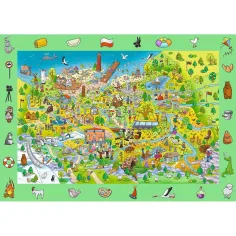 Spy Guy 100dílné puzzle Polsko - Trefl obrázek 2