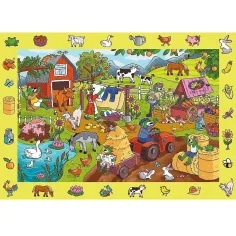 Spy Guy 24dílné puzzle Farma - Trefl obrázek 2