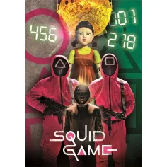 Squid Game: Vyhraješ svůj život 1000 dílků puzzle 70x50cm - Clementoni obrázek 2