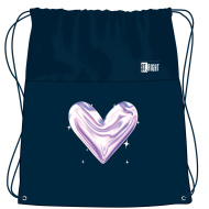 St.Right Moonlight Heart vak na tělocvik, sportovní vak 34 x 43 cm