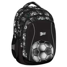 St.Right Silver Goal školní taška, batoh BP04 43x32x20 cm