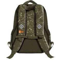 St.Right T-Rex Junior tříkomorový školní batoh, batoh 39x27x17cm obrázek 2