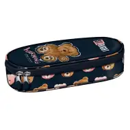 St.Right Teddy Bear oválný penál PC01 23x9,5x6 cm