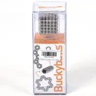 Stříbrné magnetické kuličky o velikosti 5 mm, 216 kusů