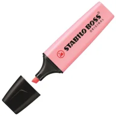 Stabilo: BOSS Original Pastel textový zvýrazňovač v růžové barvě 2-5mm obrázek 2