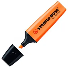 Stabilo: BOSS Original textový zvýrazňovač v oranžové barvě 2-5mm obrázek 2