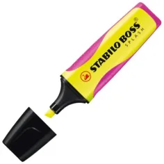 Stabilo: BOSS SPLASH textový zvýrazňovač 2-5mm v žluté barvě obrázek 2