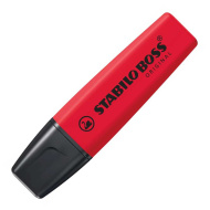 Stabilo: BOSS zvýrazňovač červený 2–5 mm