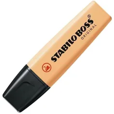 Stabilo: BOSS zvýrazňovač pastelově oranžový 2–5 mm obrázek 1