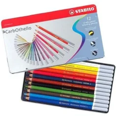 Stabilo: CarbOthello sada 12 barevných tužek v kovové krabici obrázek 2