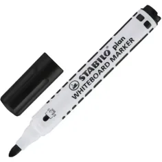 Stabilo: Plánovací fix pro tabuli WhiteBoard v černé barvě obrázek 2