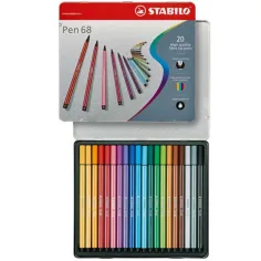 Stabilo: Sada fixů Pen 68 v kovové krabičce, 20 kusů obrázek 2