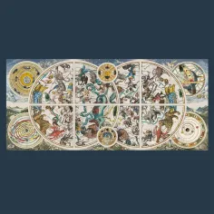 Starožitné astronomické mapy puzzle 9000 dílků UFT - Trefl obrázek 2