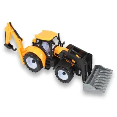 Stavební náklaďák: Bagrový nakladač traktor pracovní stroj ve dvou variantách 39cm obrázek 5