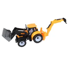 Stavební náklaďák: Bagrový nakladač traktor pracovní stroj ve dvou variantách 39cm obrázek 6