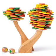 Stavitelská dovednostní hra korun stromů