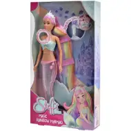 Steffi Love: Steffi magická duhová mořská panna s osvětlenou ploutví - Simba Toys