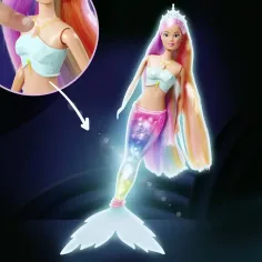 Steffi Love: Steffi magická duhová mořská panna s osvětlenou ploutví - Simba Toys obrázek 2