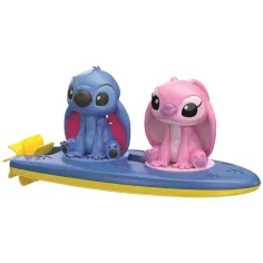 Stitch a Angel koupací hračka s surfovým prknem - Clementoni baby obrázek 2