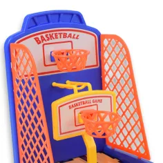 Stolní basketbalová sada pro jednoho hráče s vystřelovačem. obrázek 3
