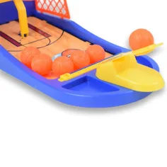 Stolní basketbalová sada pro jednoho hráče s vystřelovačem. obrázek 4