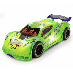 Streets Beatz: Speed Tronic neon zelené auto s osvětlením a zvukem 20 cm - Dickie Toys obrázek 2
