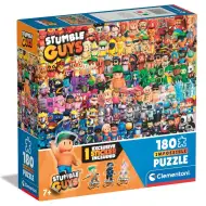 Stumble Guys 180dílné nemožné puzzle - Clementoni