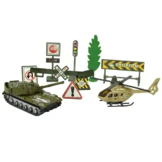 Super Army: Vojenská hračková sada s vozidly a doplňky v několika variantách 1ks obrázek 2