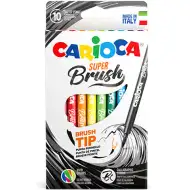 Super Brush špičatý fix sada 10 kusů - Carioca