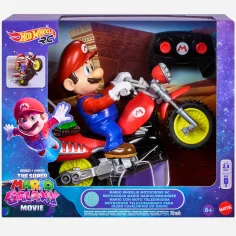 Super Mario Galaxie: RC dálkově ovládaná motorka z filmu - Mattel