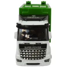 Super Truck: Kontejnerový nákladní automobil na kolečkách pro přepravu odpadu 20cm obrázek 5