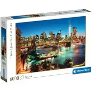 Světla Brooklynského mostu HQC puzzle 6000 dílků – Clementoni