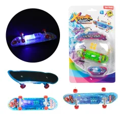 Svítící fingerboard prstový skateboard v několika variantách 1ks obrázek 2
