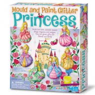 Třpytivá princezna - kreativní sada na výrobu sádrových magnetů na ledničku