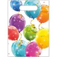 Třpytivé balónky party taška 6ks sada